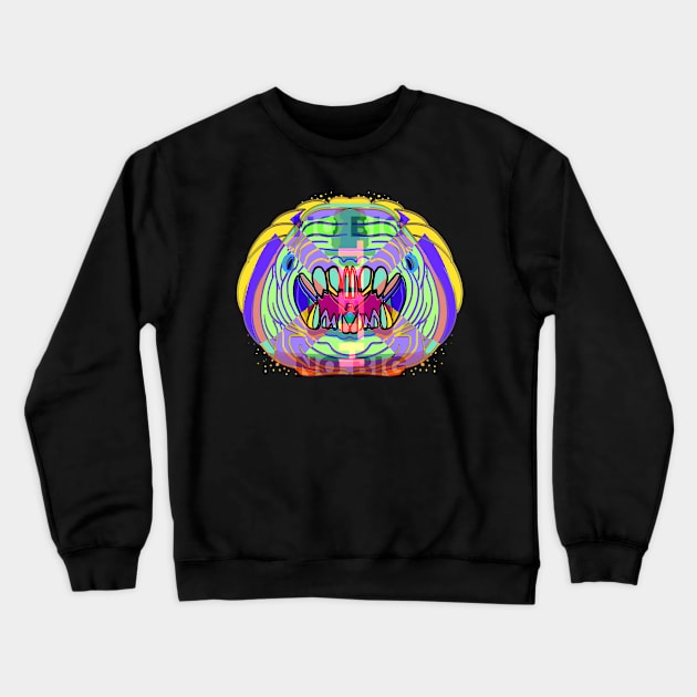 NO BIG TEETH Crewneck Sweatshirt by KO-of-the-self